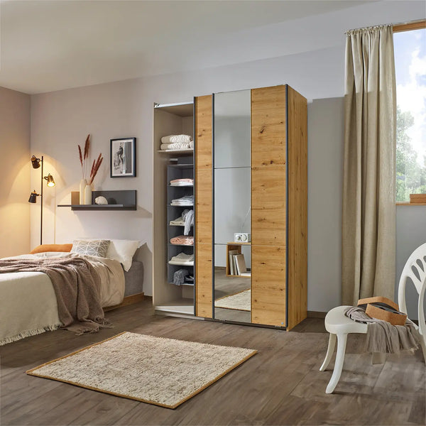 Sliding door wardrobe for deals small bedroom