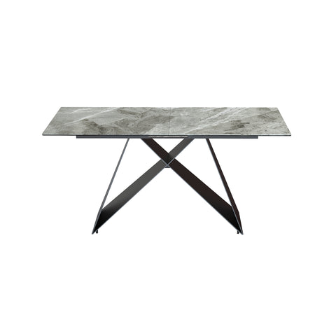 Kiano Grey Extendable Dining Table with Marvel Dining Chairs - Main Image 