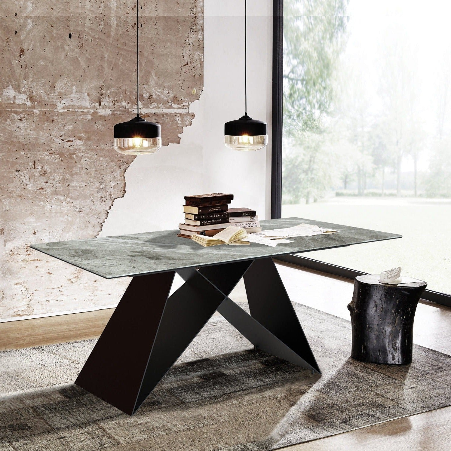 Kiano Grey Extendable Dining Table