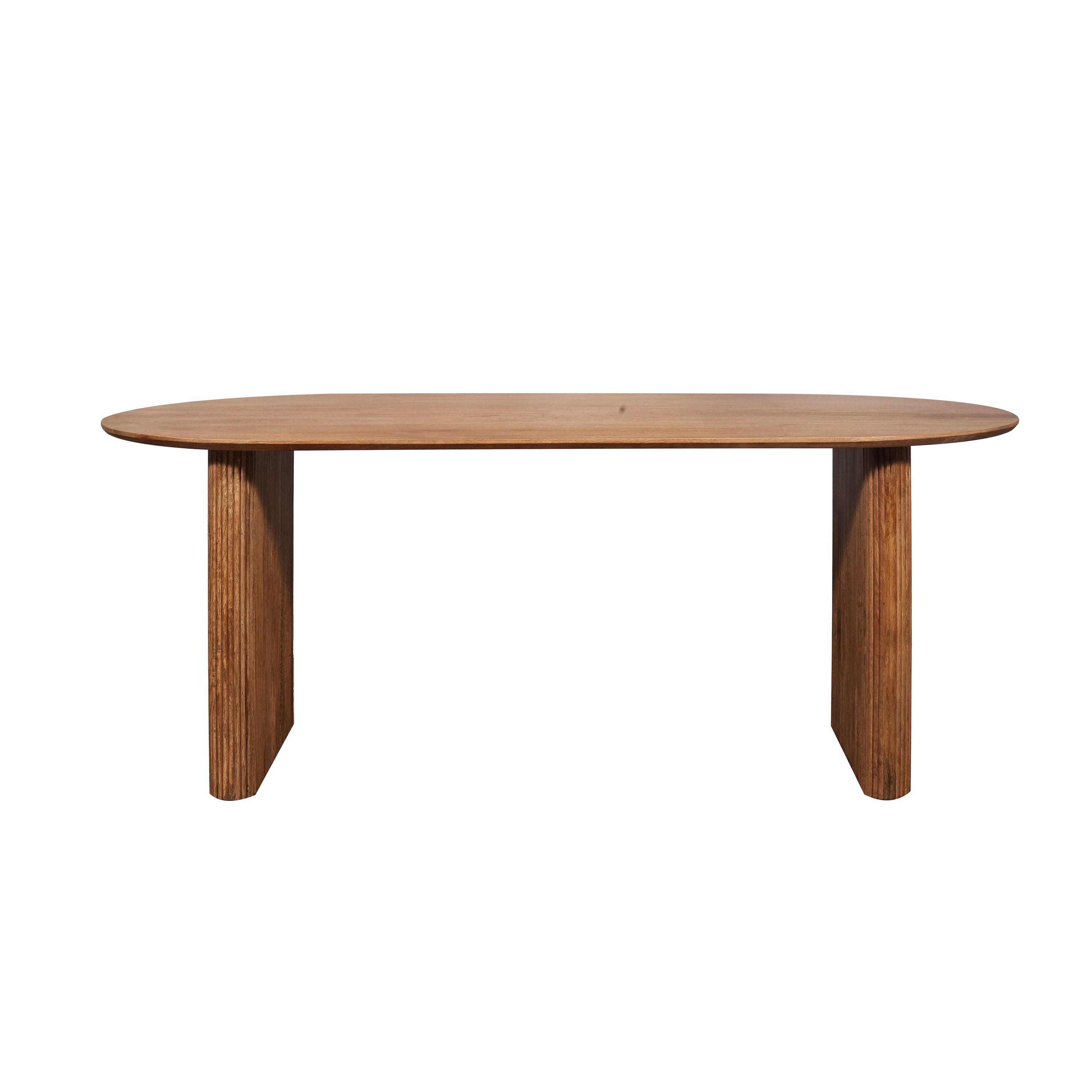 Zen Mango Wood Oval Dining Table