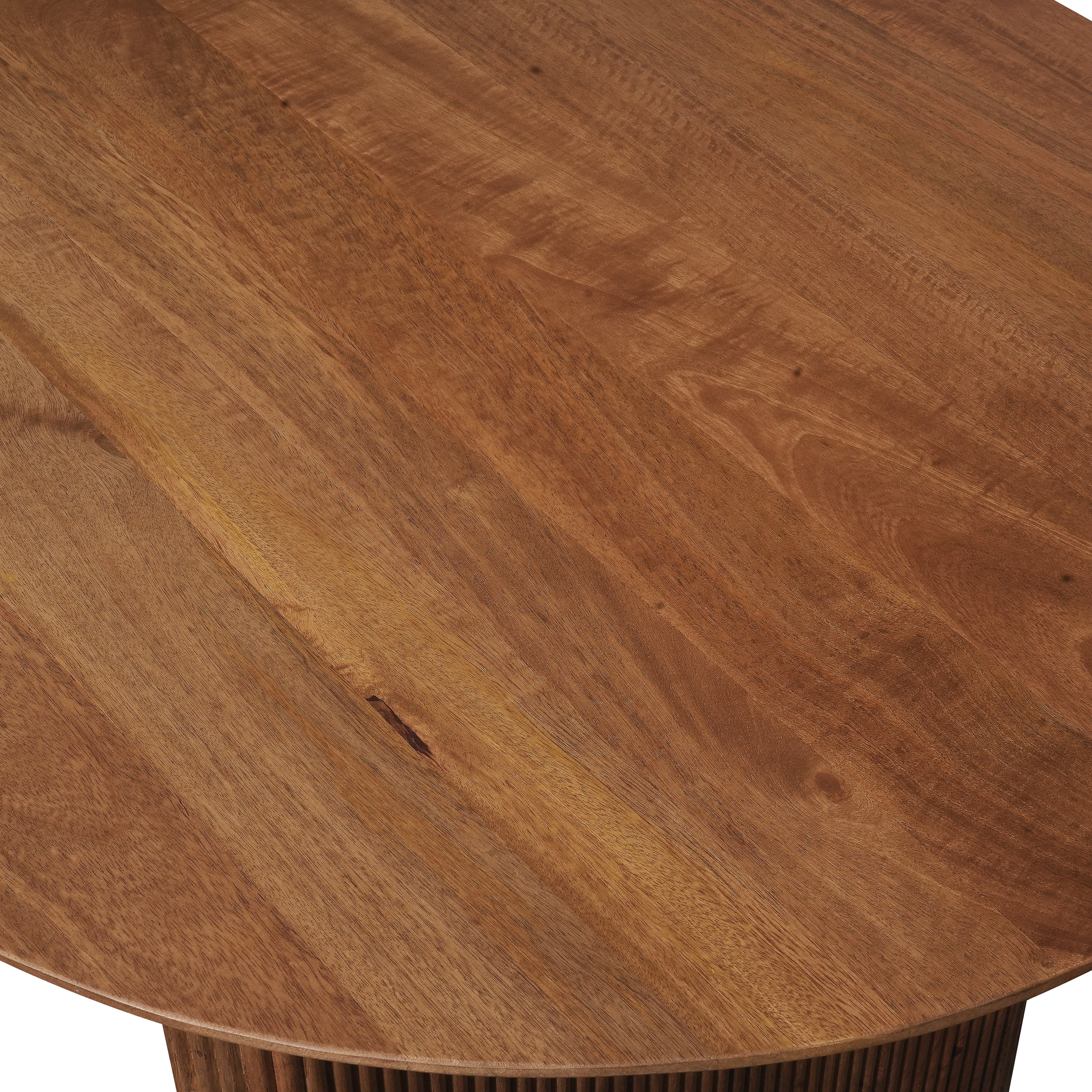 Zen Mango Wood Oval Dining Table