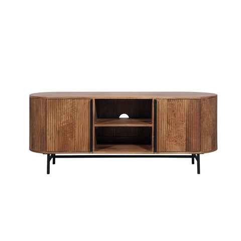 Zen Mango Wood TV Cabinet, matching furniture available - Main Image 