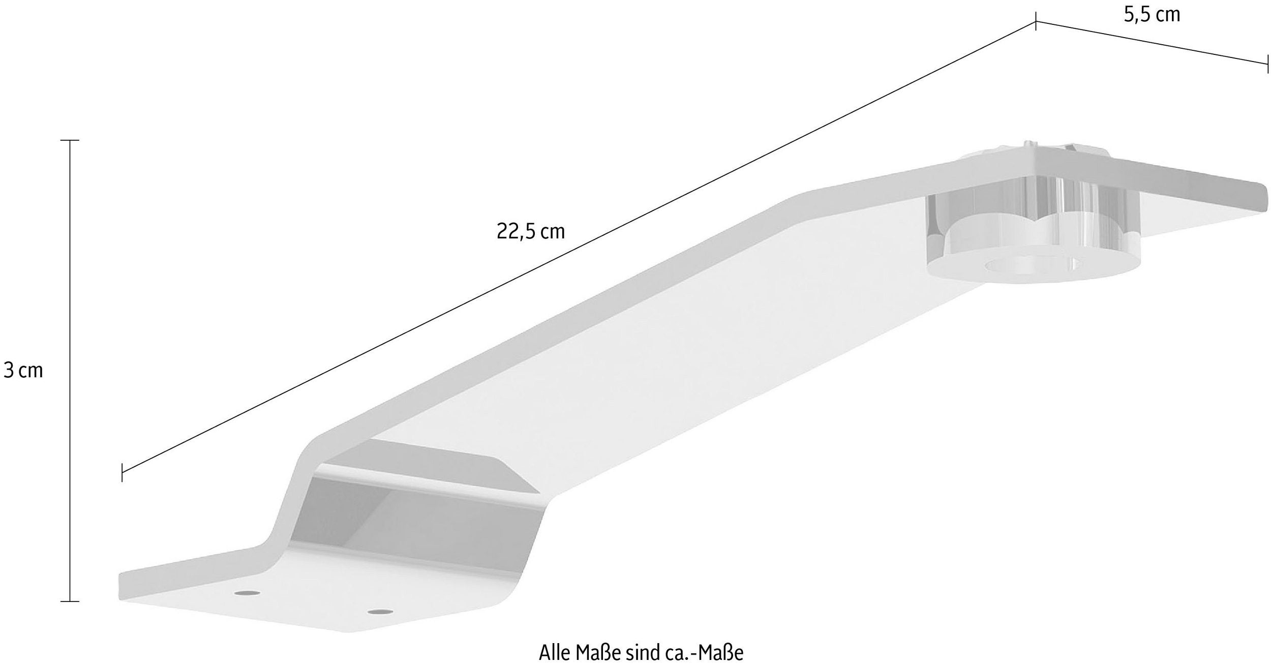 Wiemann LED Top Light - VIP Dimensions