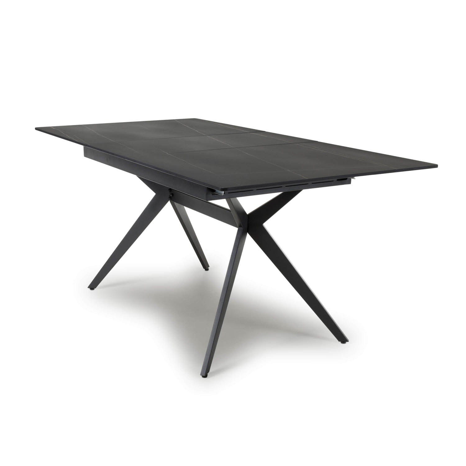 Pinnacle Extendable Black Dining Table