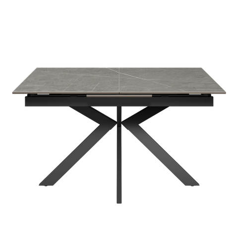 Amari 160-200cm Matte Grey Ceramic Extending Dining Table