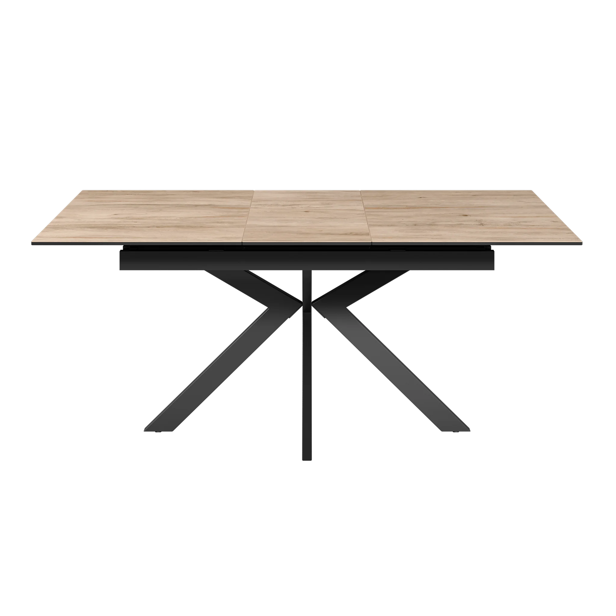 Amari 160-200cm Wood Look Ceramic Extending Dining Table