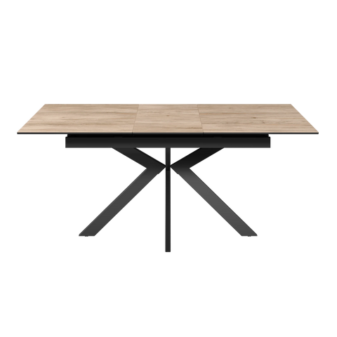 Amari 160-200cm Wood Look Ceramic Extending Dining Table