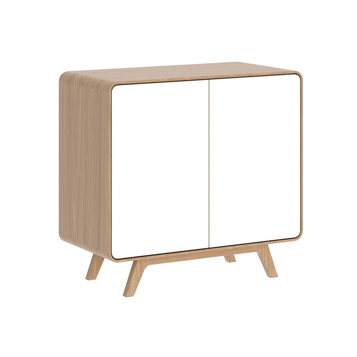 Asiago 2 Door Sideboard in White Oak, also available in Sand and Anthracite - Main Image 