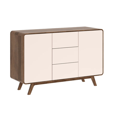 Asiago 2 Door 3 Drawer Sideboard, also available in Sand and Anthracite - Sand in Smoked Oak 