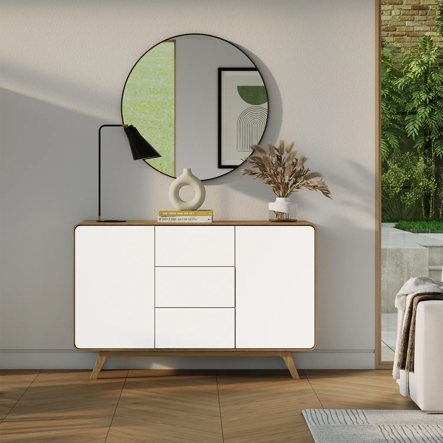 Asiago 2 Door 3 Drawer Sideboard