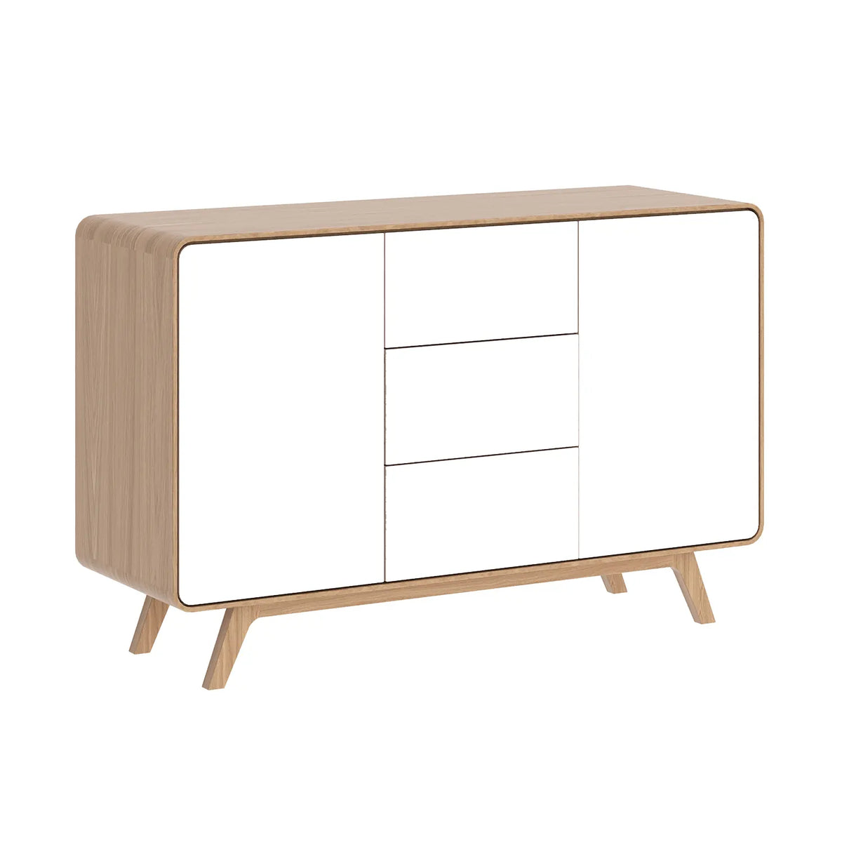 Asiago 2 Door 3 Drawer Sideboard, also available in Sand and Anthracite - Main Image 