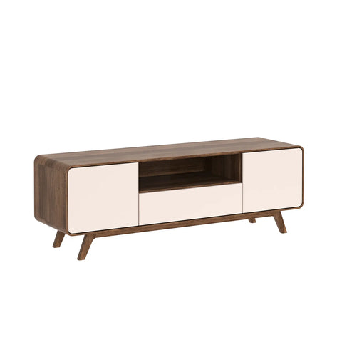 Asiago TV Unit, also available in Sand and Anthracite - Sand in Smoked Oak  