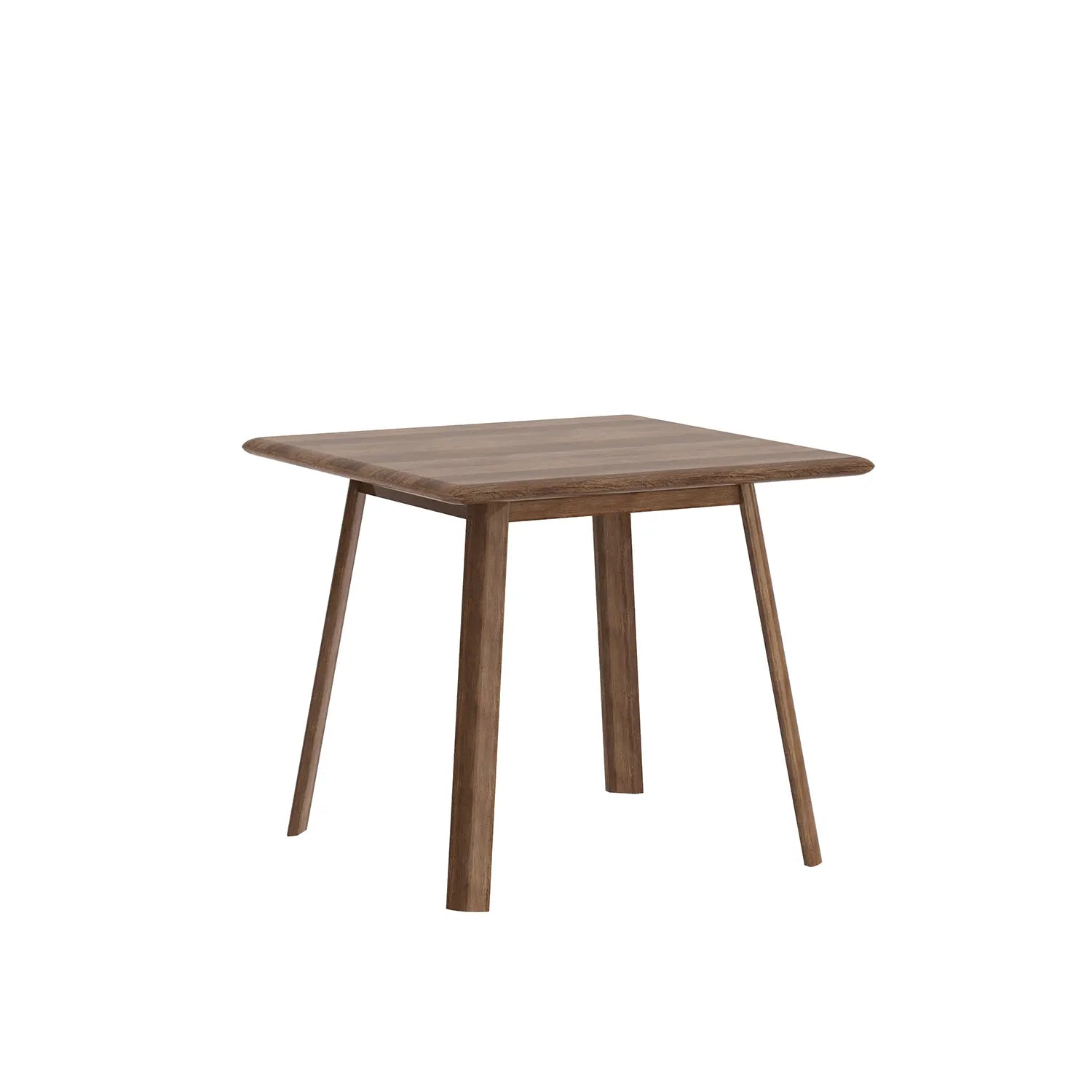 Asiago Solid Smoked Oak Square Dining Table