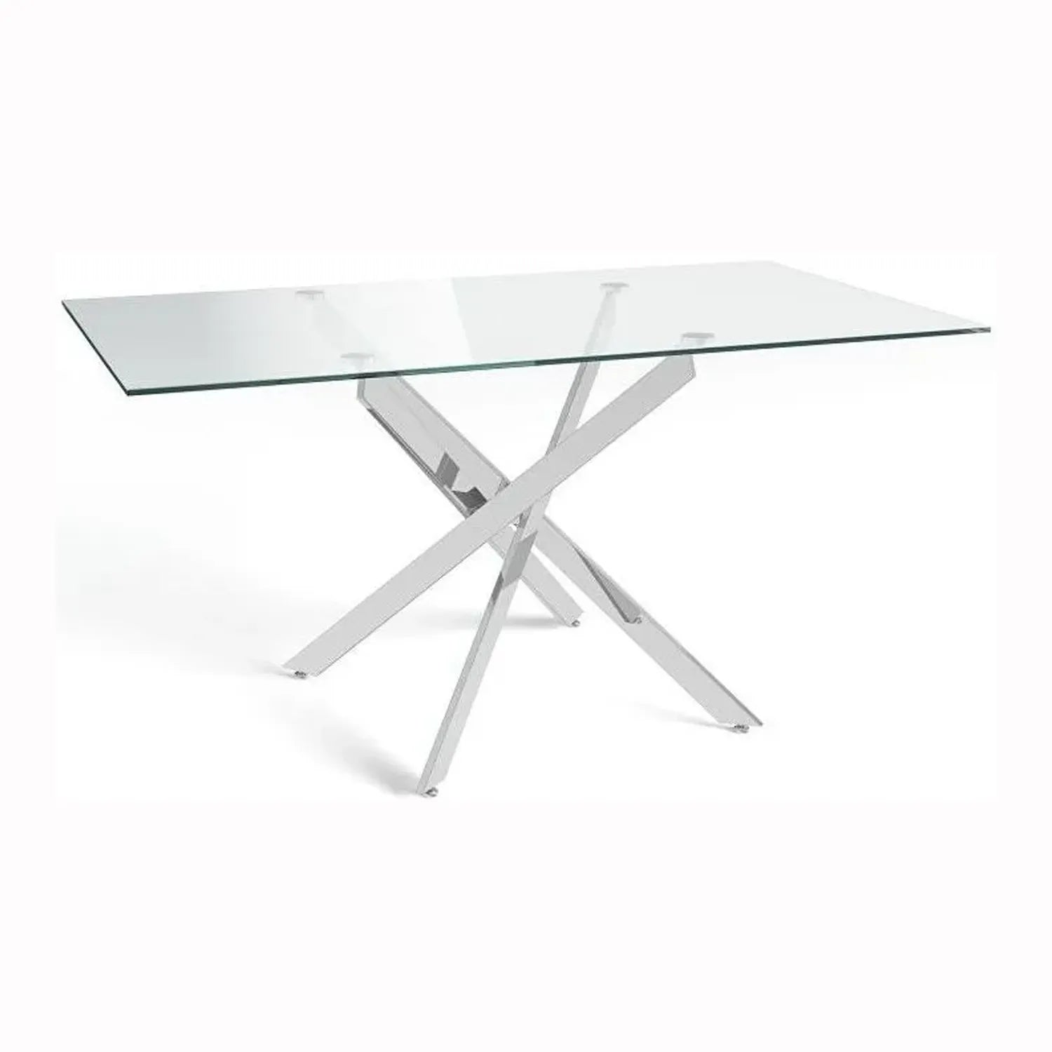 Ace Rectangle Glass Dining Table