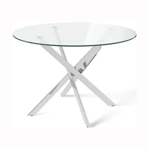 Ace Round Glass Dining Table, also available in Rectangle - Main Image 