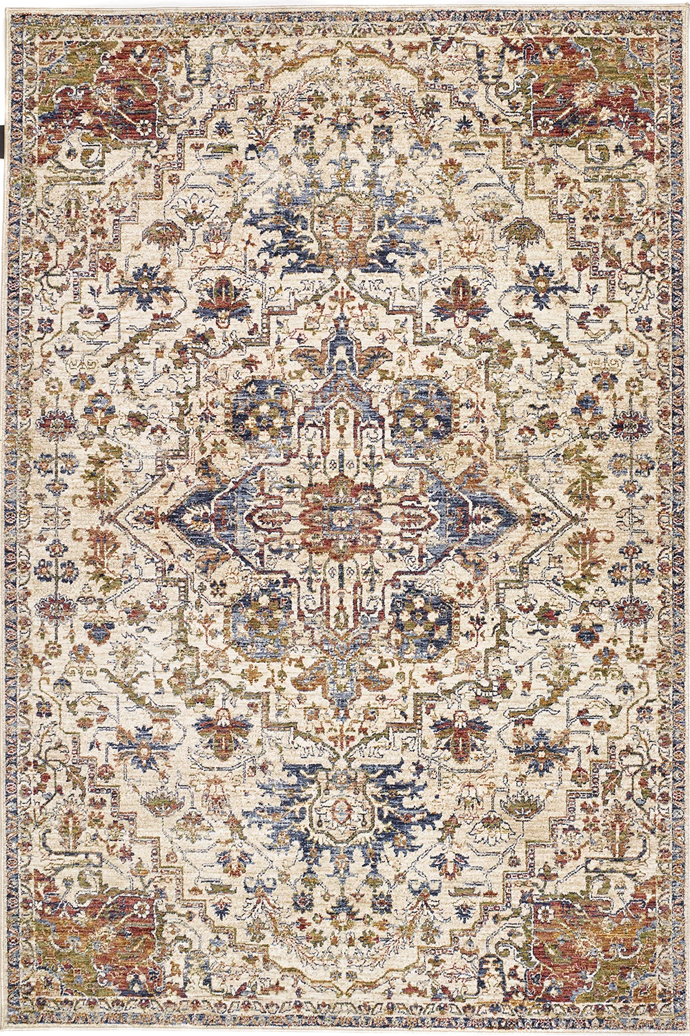 Alhambra 6504C Ivory/Beige Antique Style Contemporary Rug