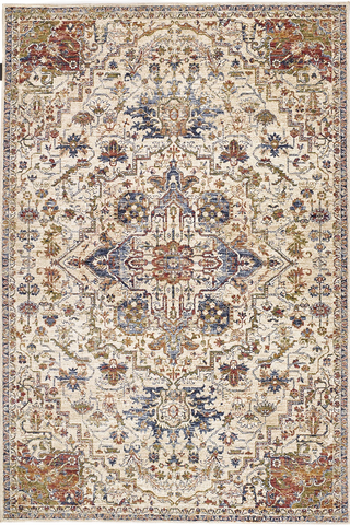 Alhambra 6504C Ivory/Beige Antique Style Contemporary Rug