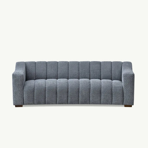 Paloma 3 Seater Sofa in Iron Boucle Fabric