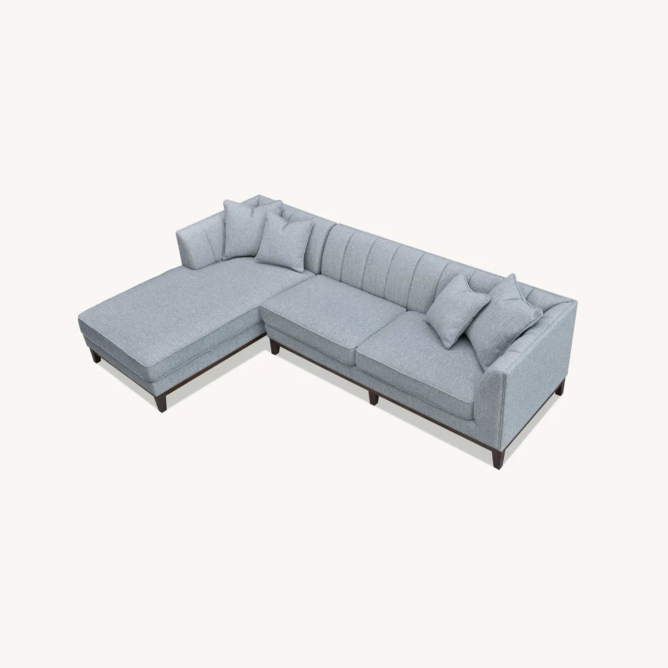 Cooper Left Hand Corner Sofa in Dolphin Boucle