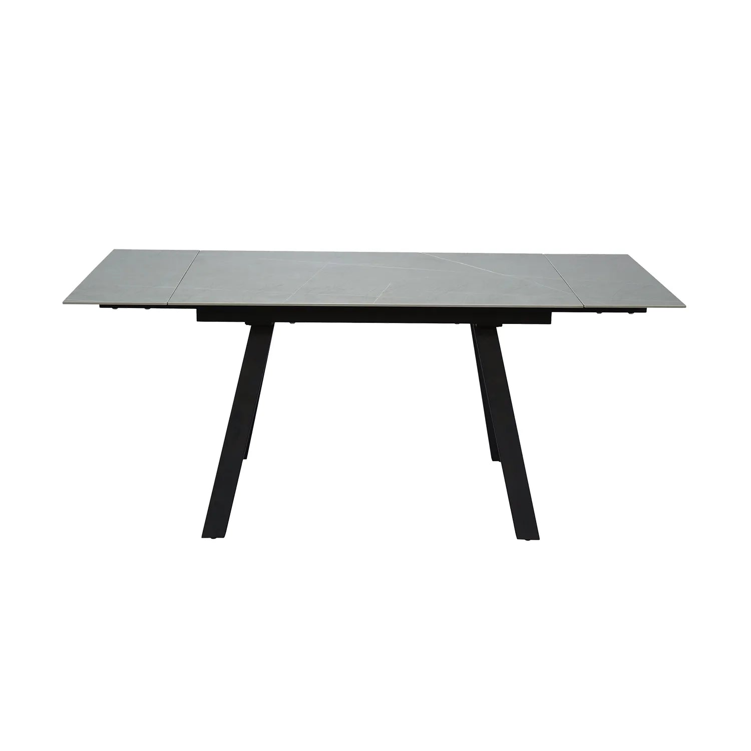 Amani Grey Sintered Stone Small Extending Dining Table