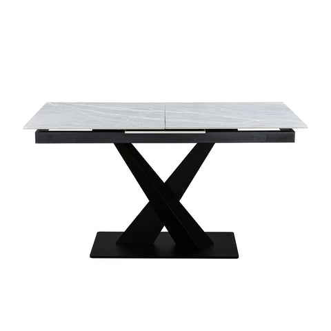 Arctic Small  Grey Extending Dining Table 