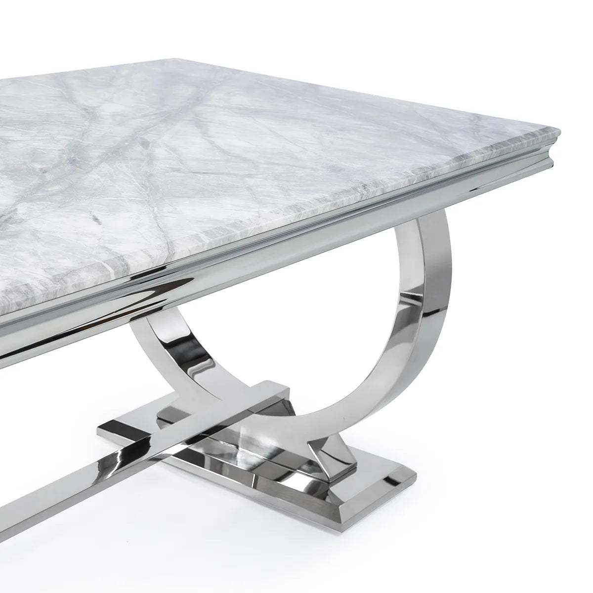 Arianna 2M Marble Top Dining Table