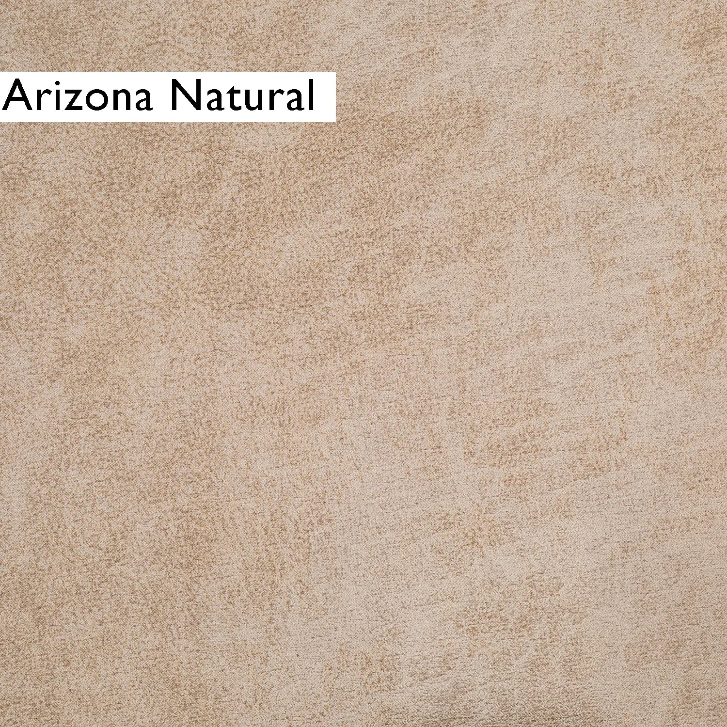 Nolan Brown Leather Look Arizona Fabric 3 Seater Sofa