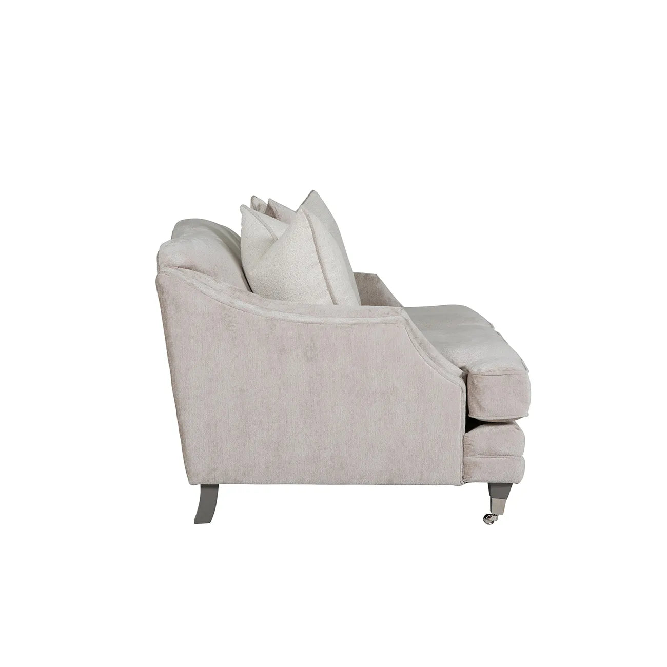 Belvedere Scatter Back Large 2 Seater Sofa - Mink