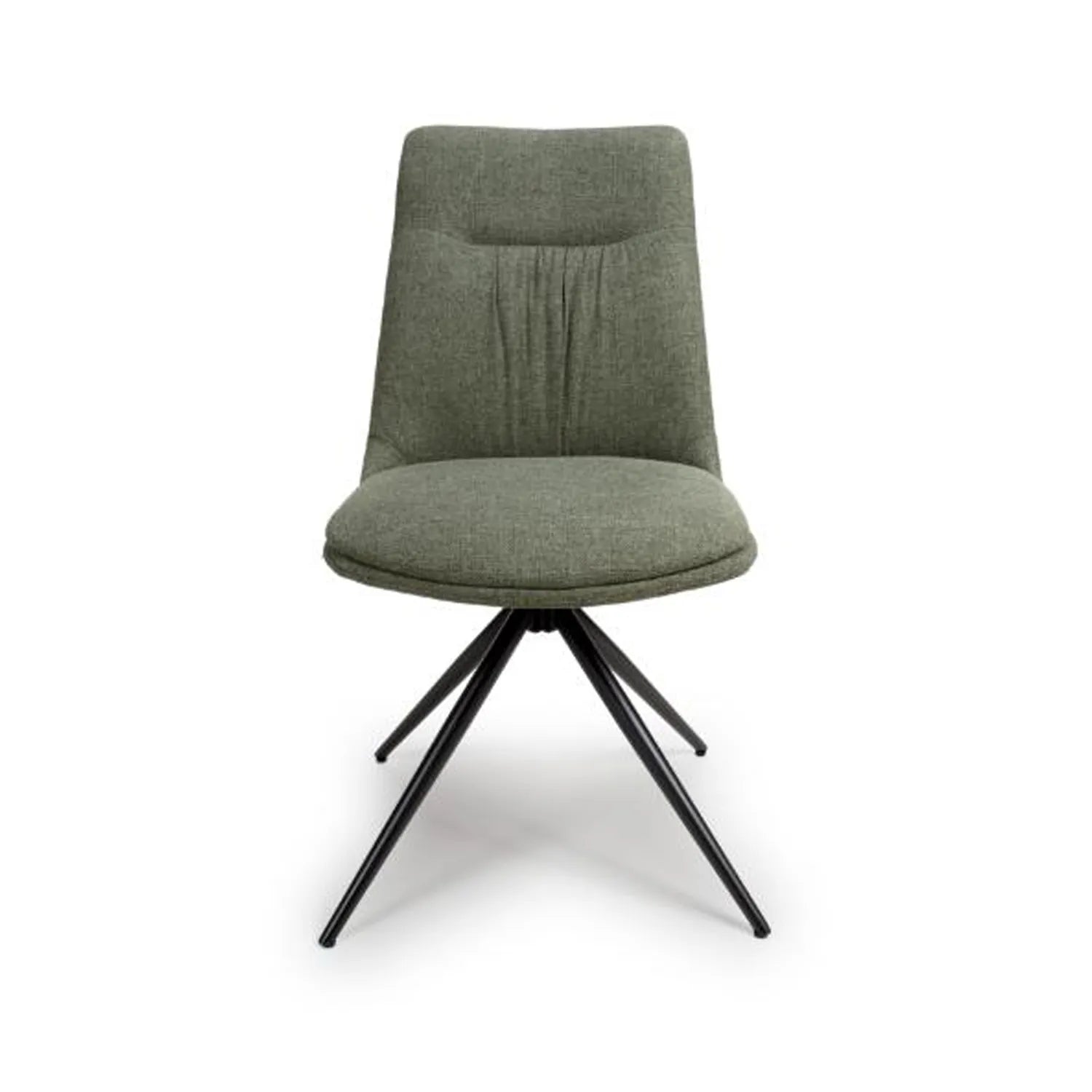 Set of 4 Sage Bosley Swivel Dining Chairs, also available in Brick and Natural - Main Image 