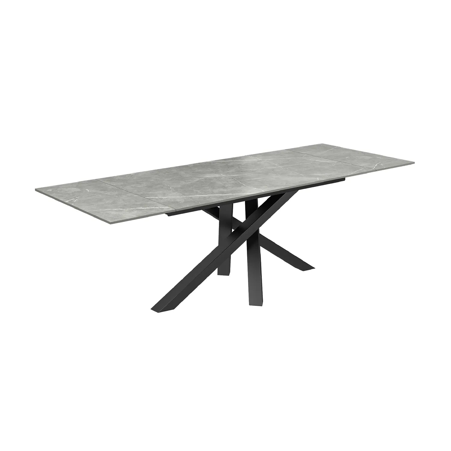 Samurai Extending Dining Table 160-240cm Matte Grey