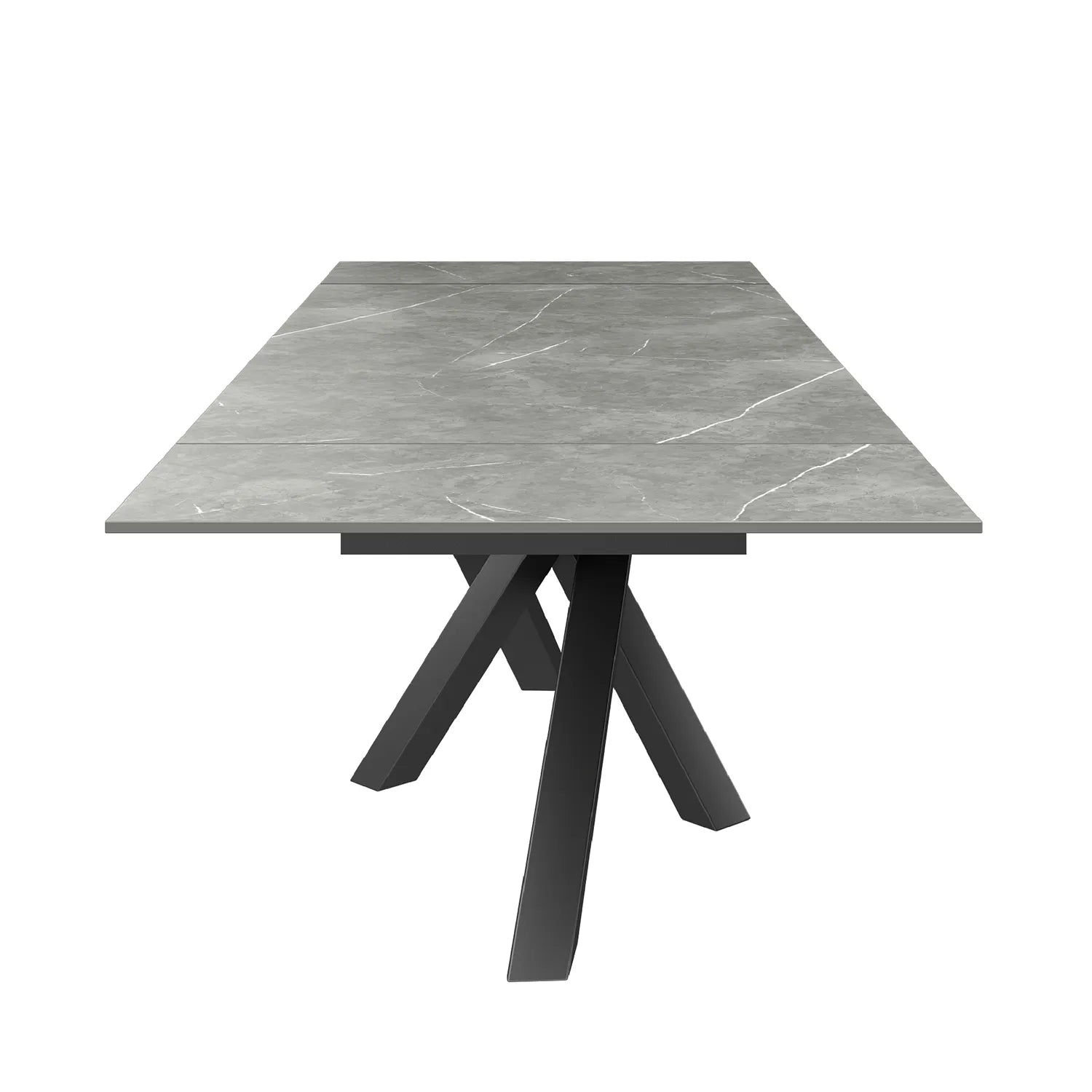 Samurai Extending Dining Table 160-240cm Matte Grey