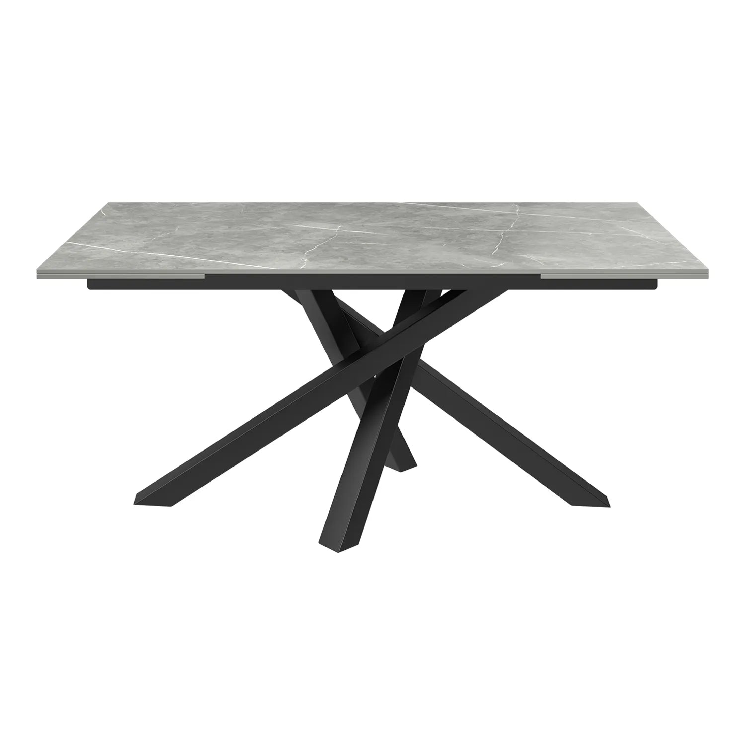 Samurai Extending Dining Table 160-240cm Matte Grey