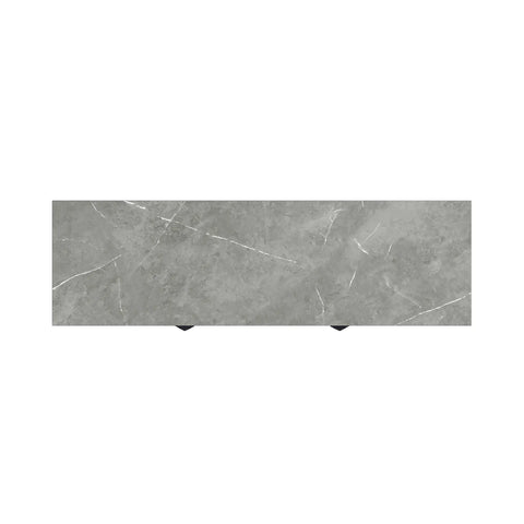 Samurai Sideboard with Matte Grey Stone Effect Ceramic Top - top