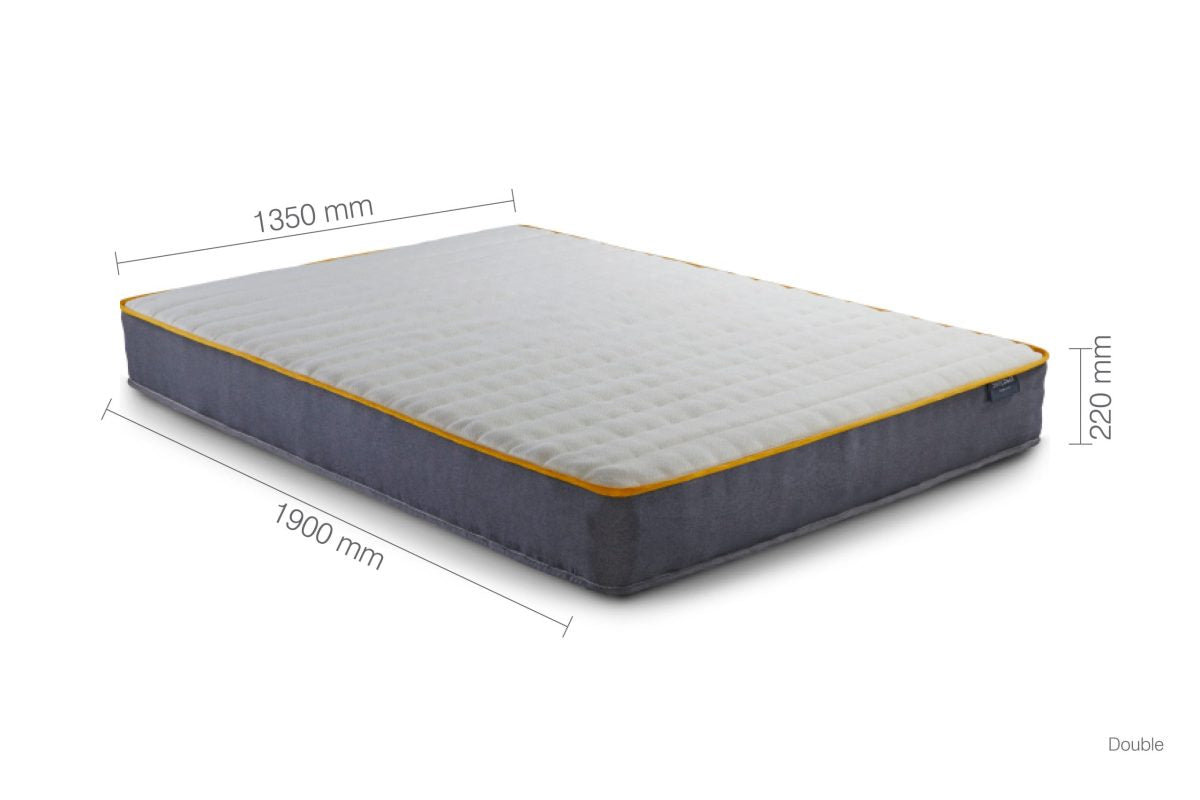 4ft6 Double SleepSoul Balance 800 Pocket Memory Foam Mattress