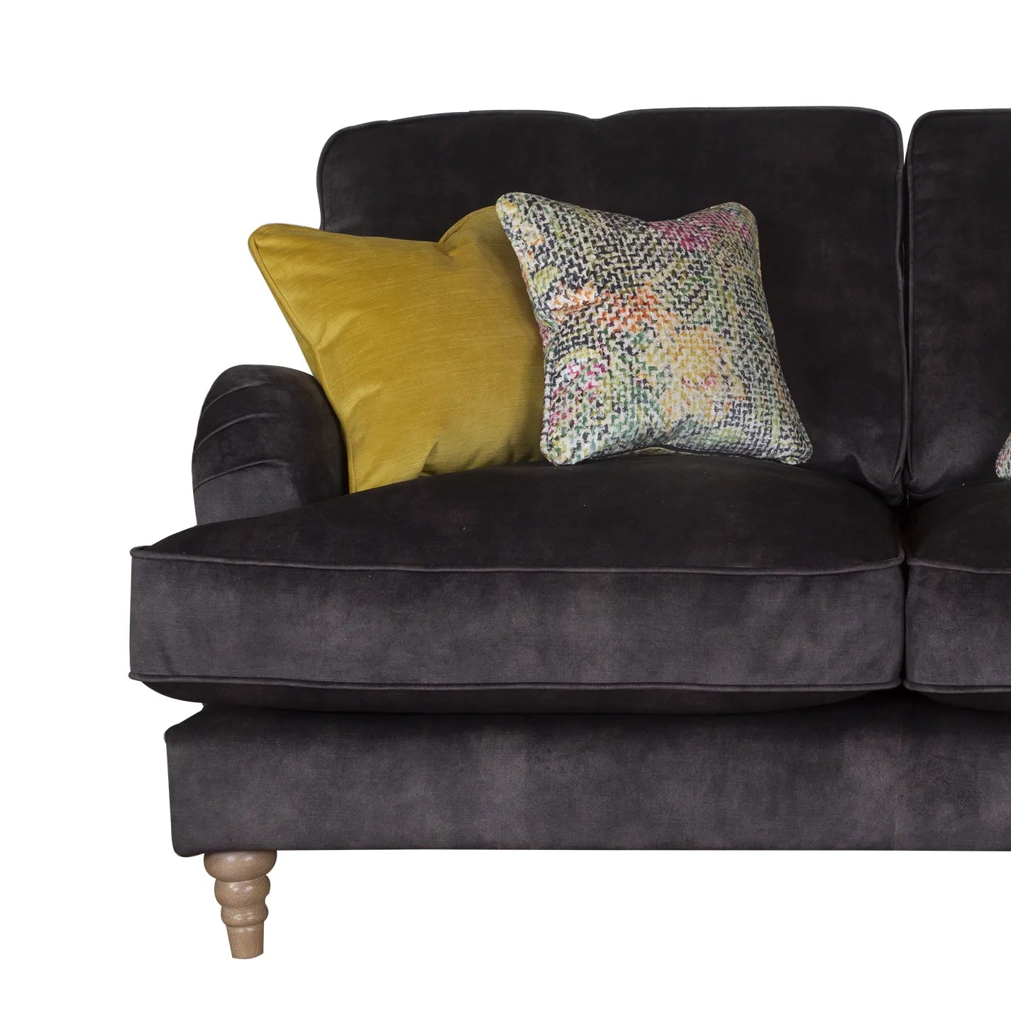 Wallace Plush Sublime Fabric Sofa Collection