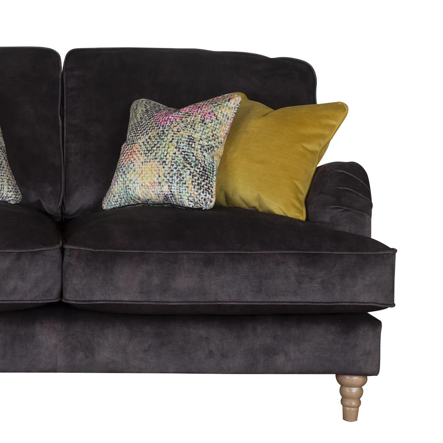 Wallace Plush Sublime Fabric Sofa Collection