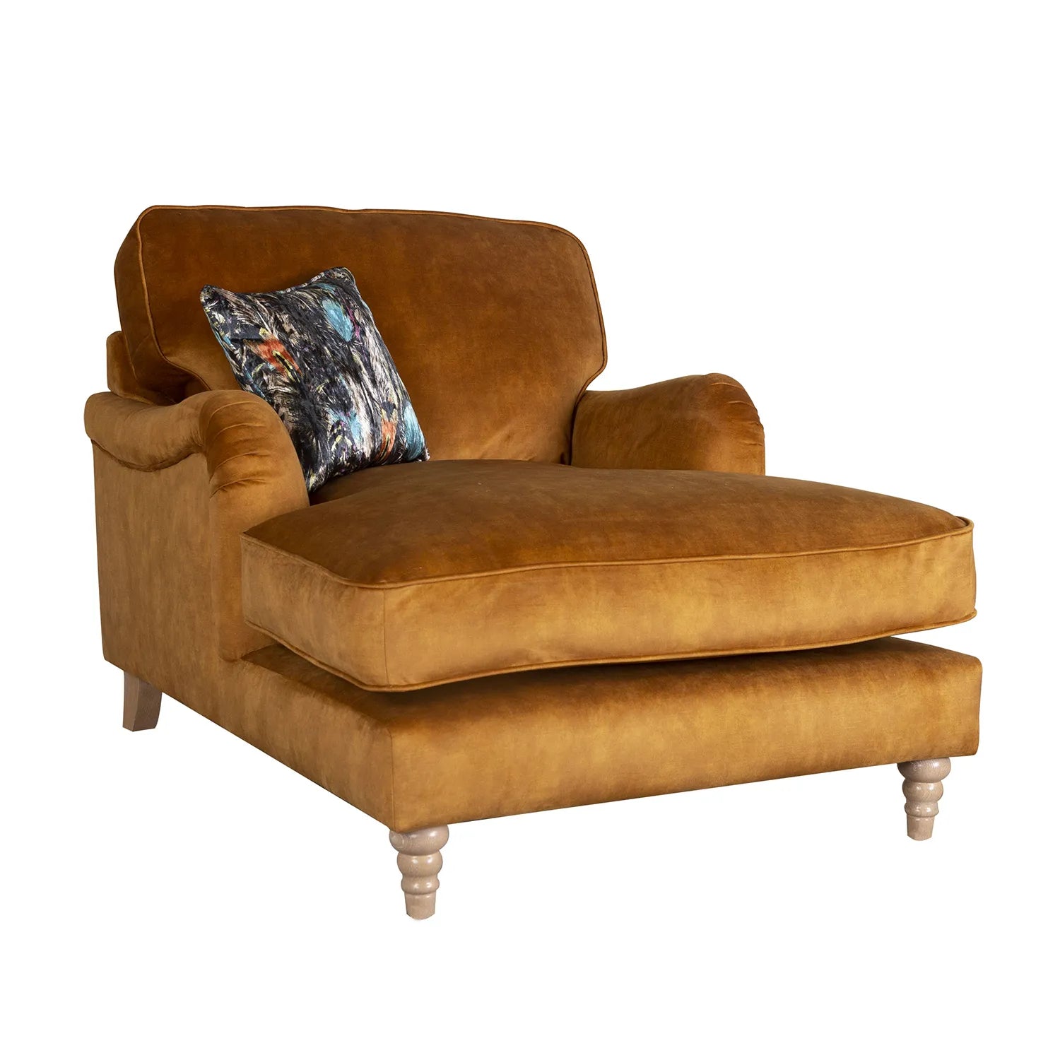 Wallace Plush Sublime Fabric Sofa Collection