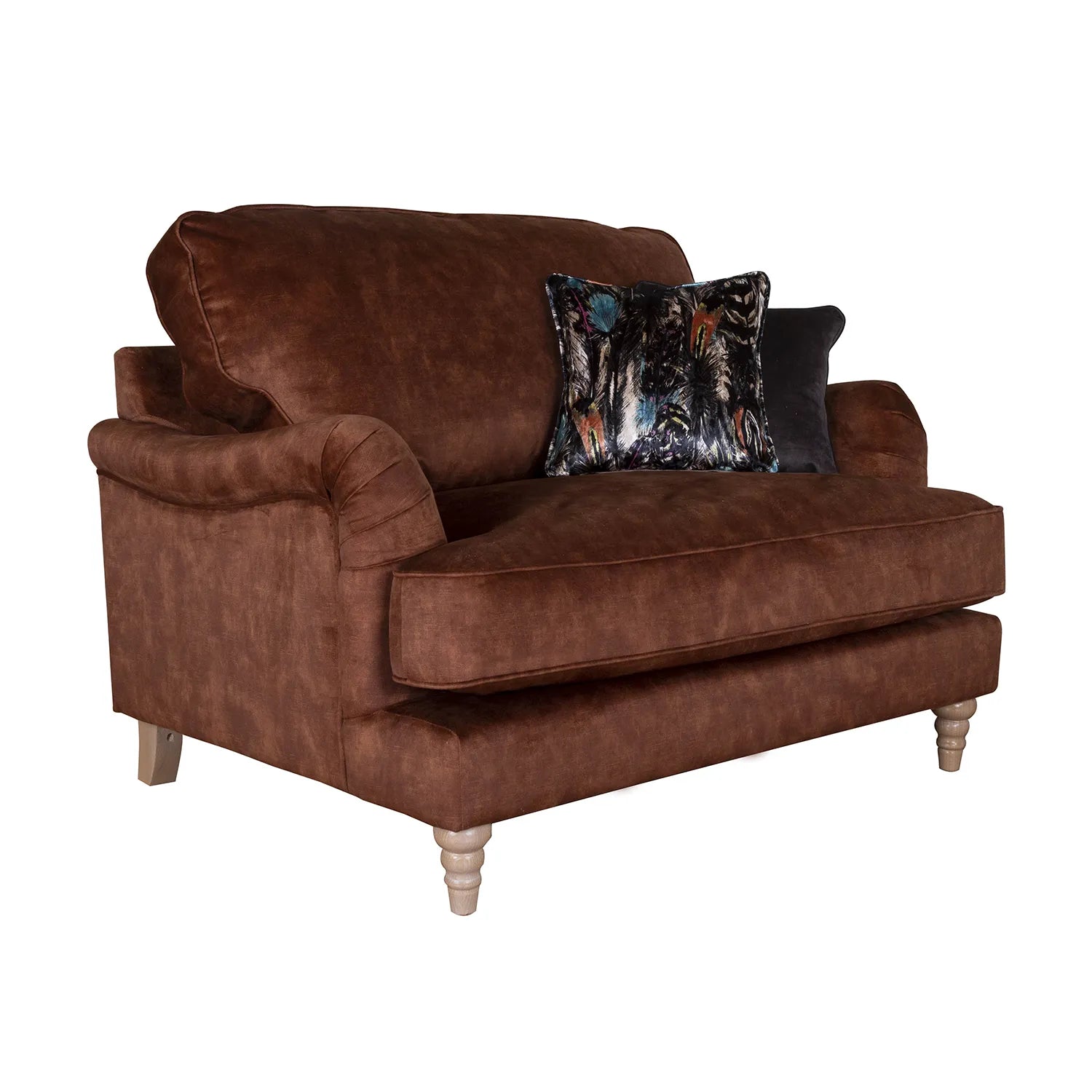 Wallace Plush Sublime Fabric Sofa Collection