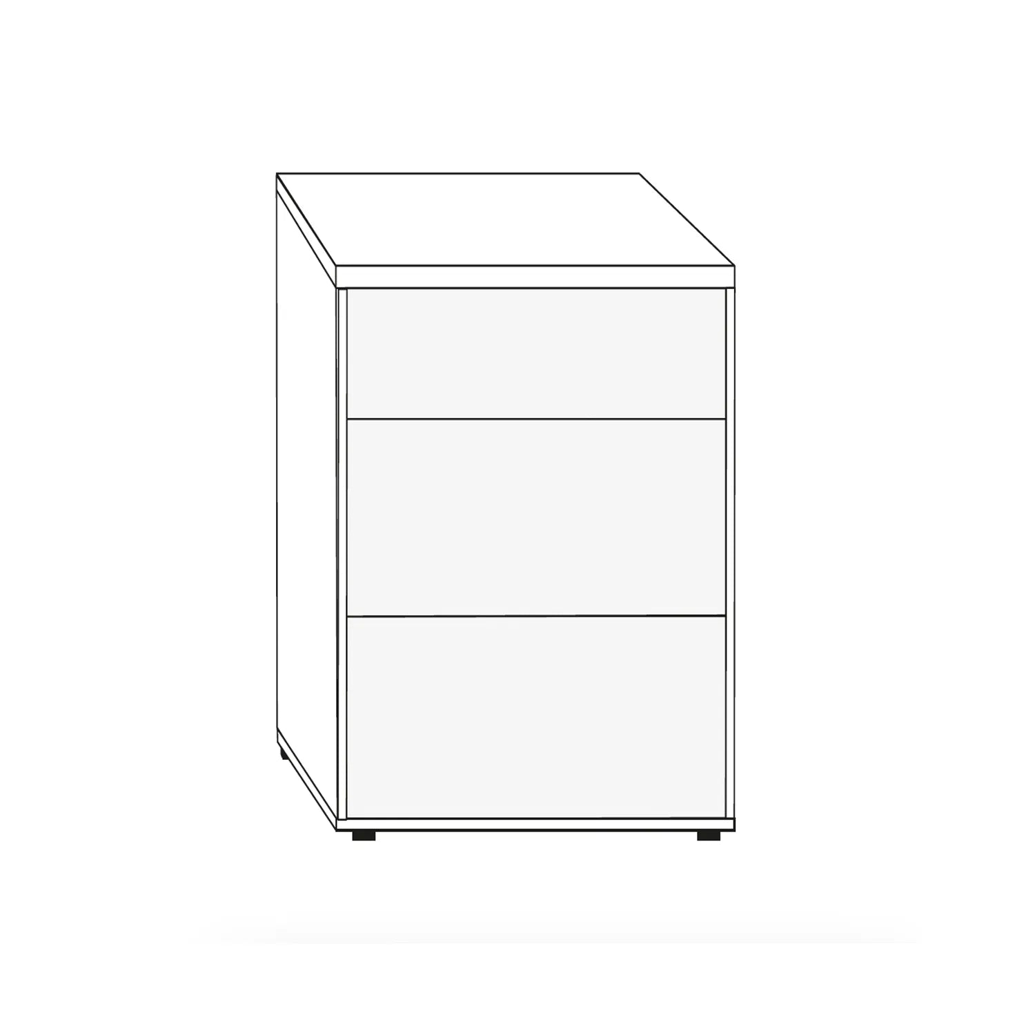 Wiemann Vilmar Bedside Cabinet - VIP Bedside Cabinet 002