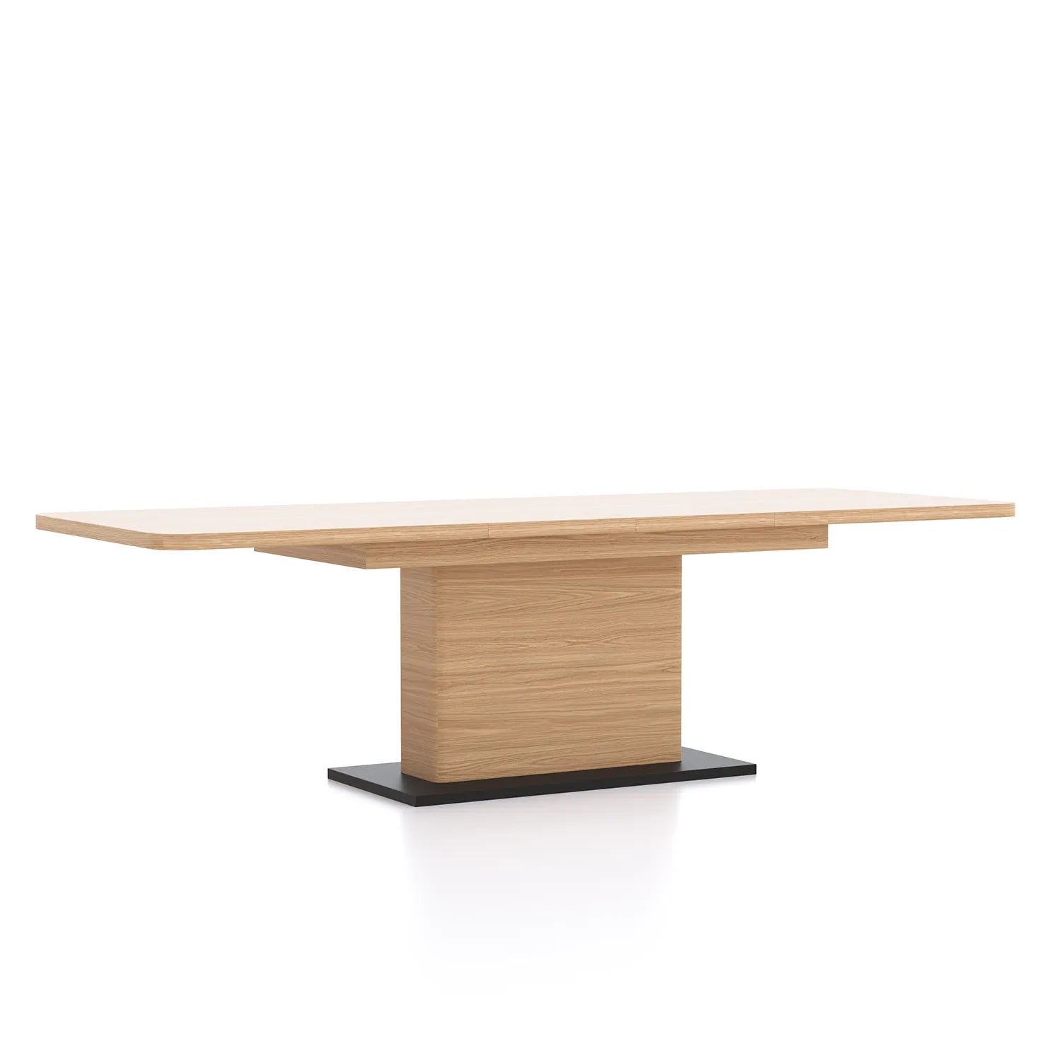 Prime 1.6M Double Extending White Oak Dining Table