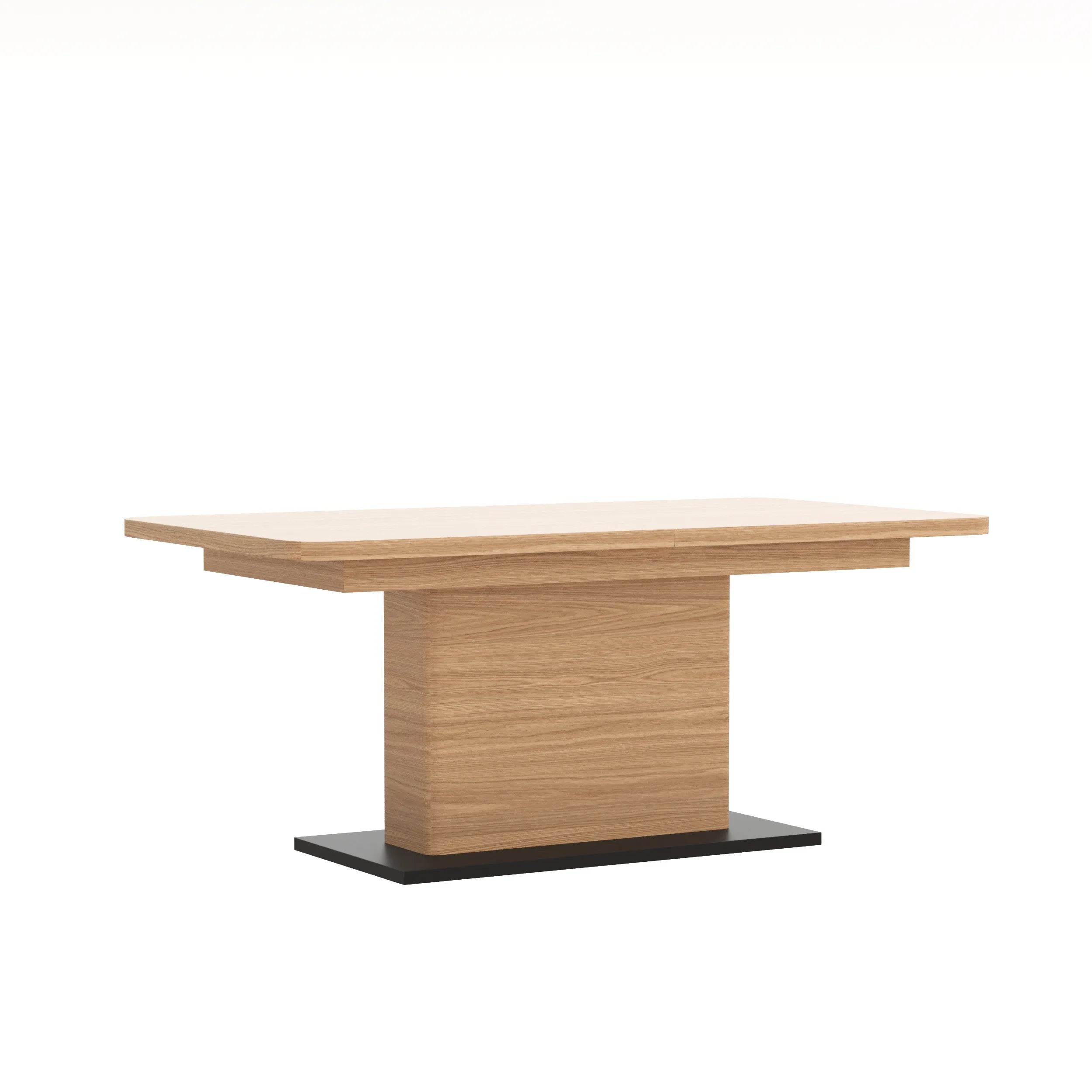 Prime 1.6M Double Extending Smoked Oak Dining Table