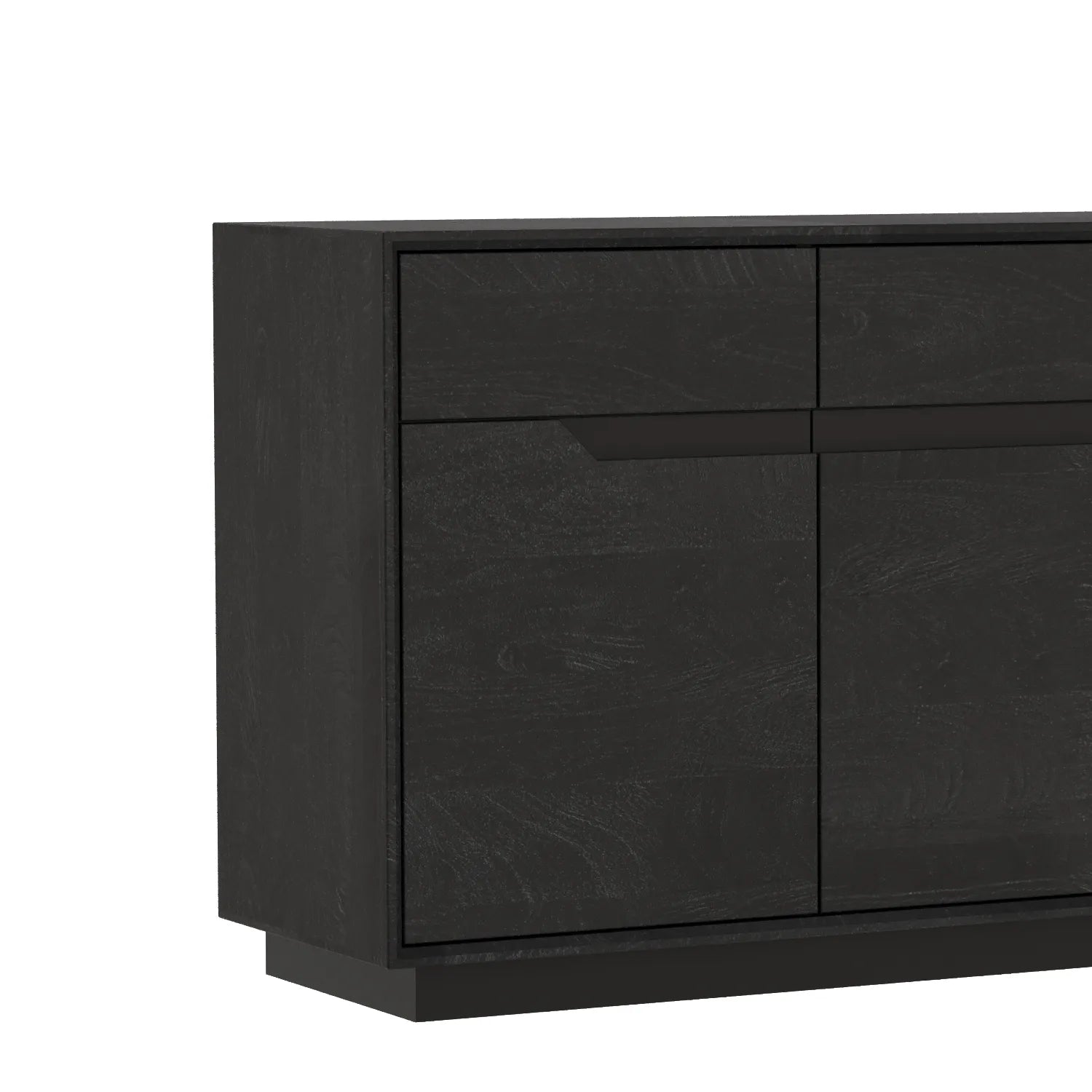 Prime 3 Door Sideboard in Black Oak