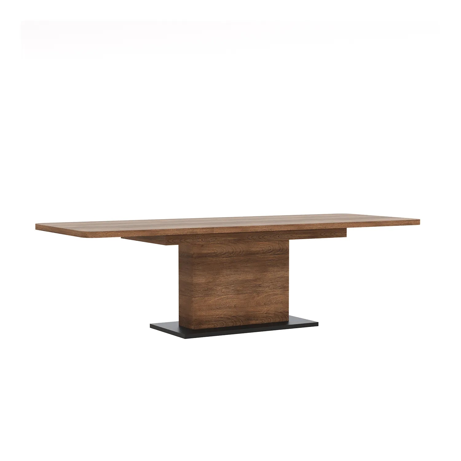 Prime 1.6M Double Extending Smoked Oak Dining Table