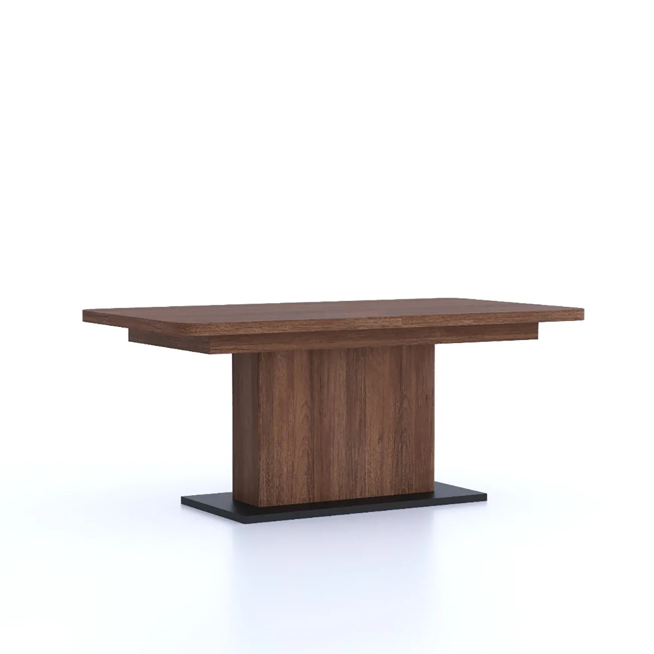 Prime 1.6M Double Extending Smoked Oak Dining Table