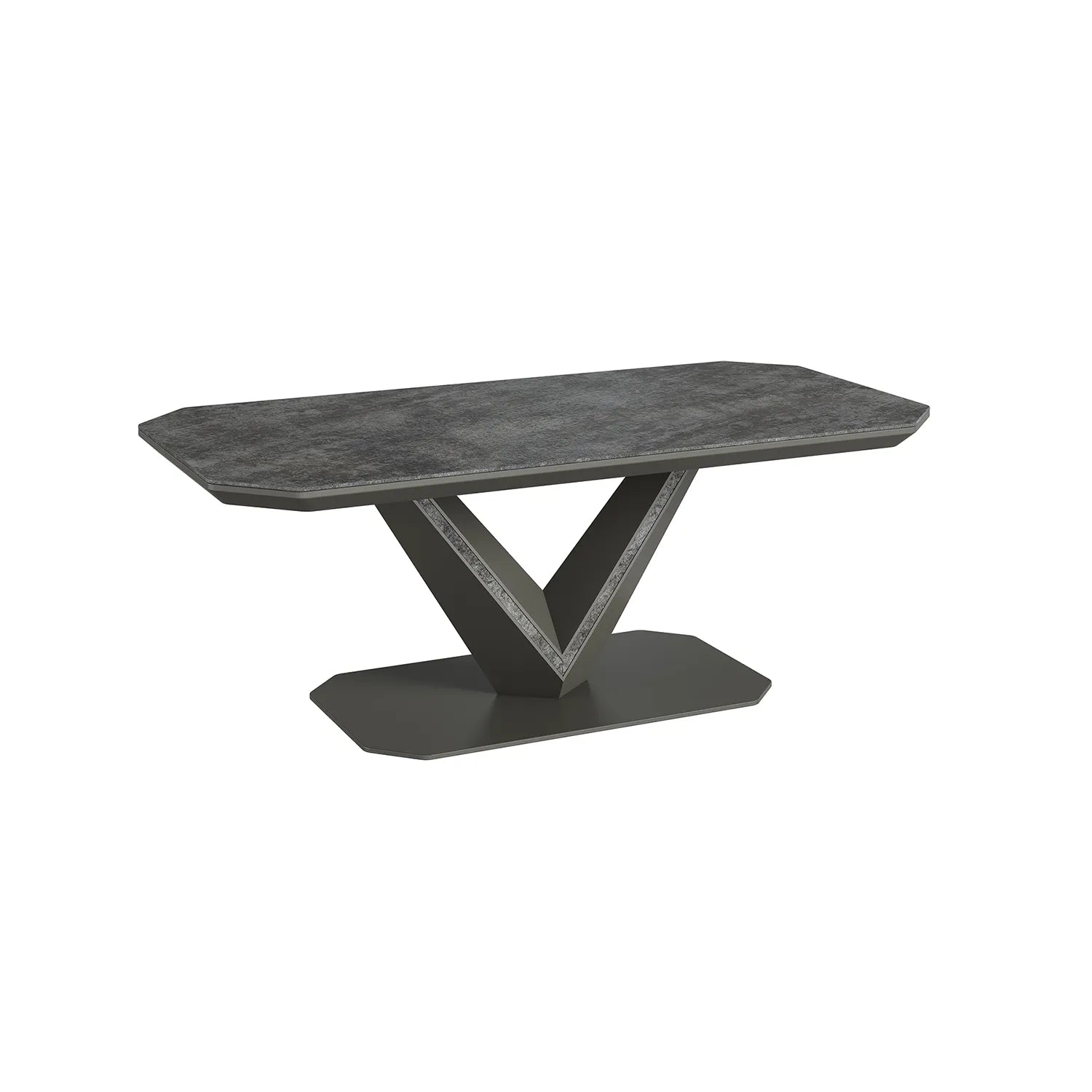 Bella Grey Ceramic Coffee Table