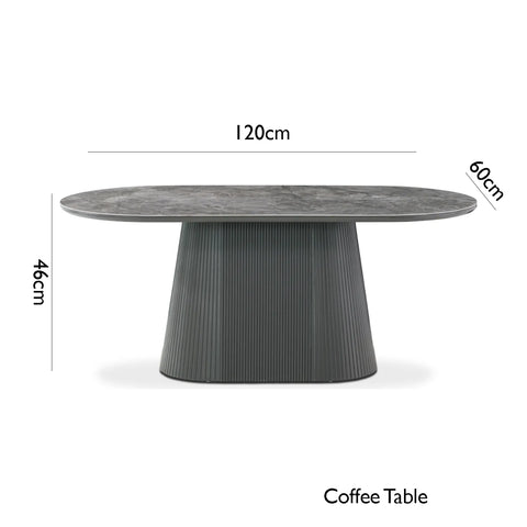 Bellagio Sintered Stone Coffee Table