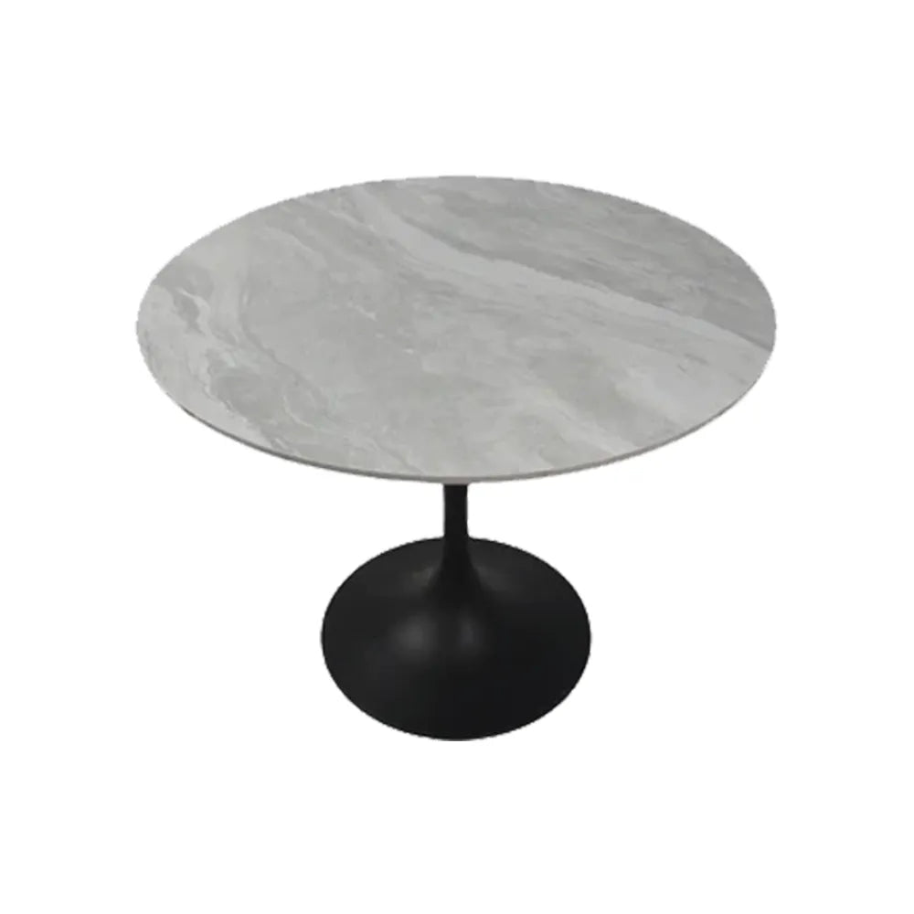 Bruno Small Round Dining Table with Roco Swivel Chairs