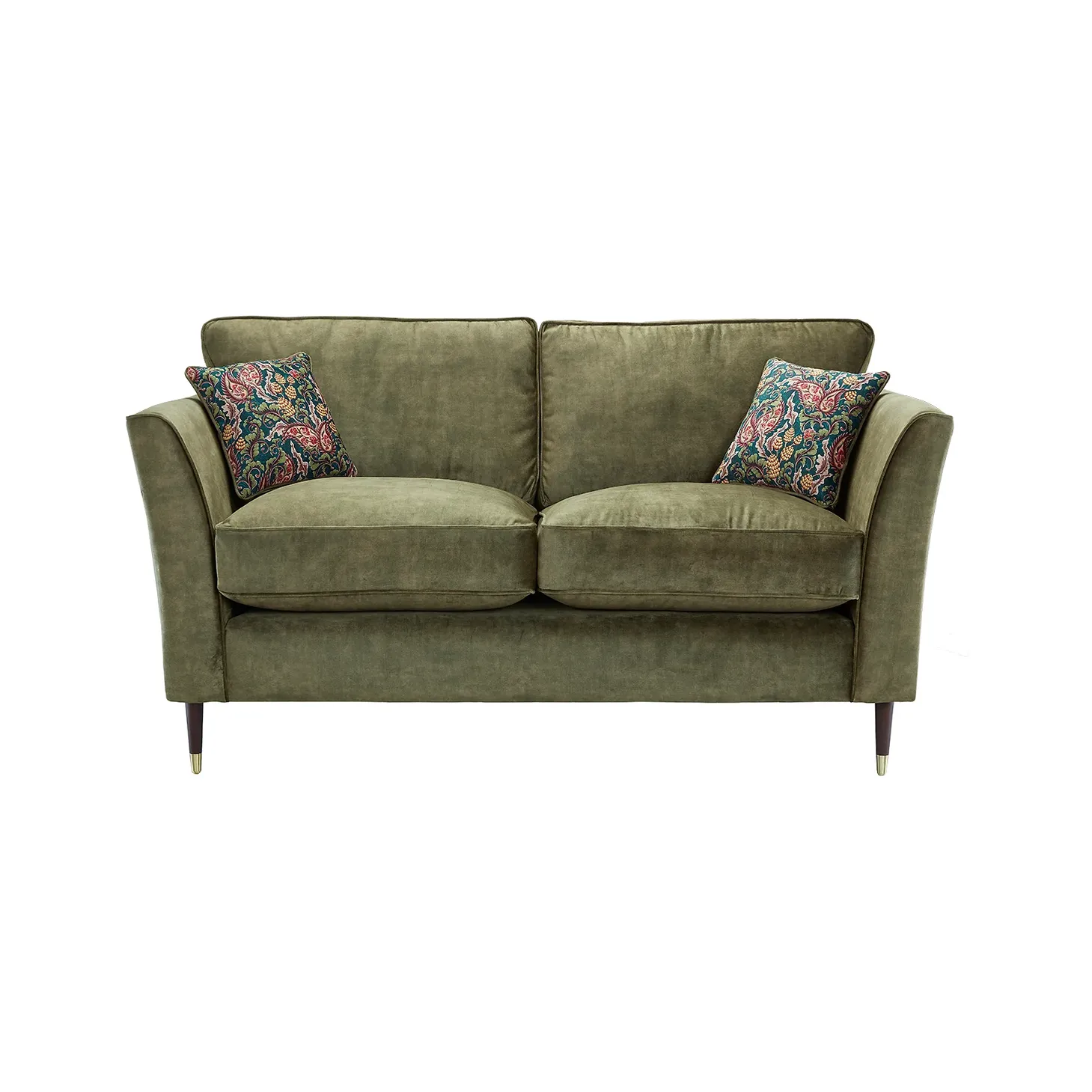 Abigail Dove Fabric Upholstered 2 Seater Sofa