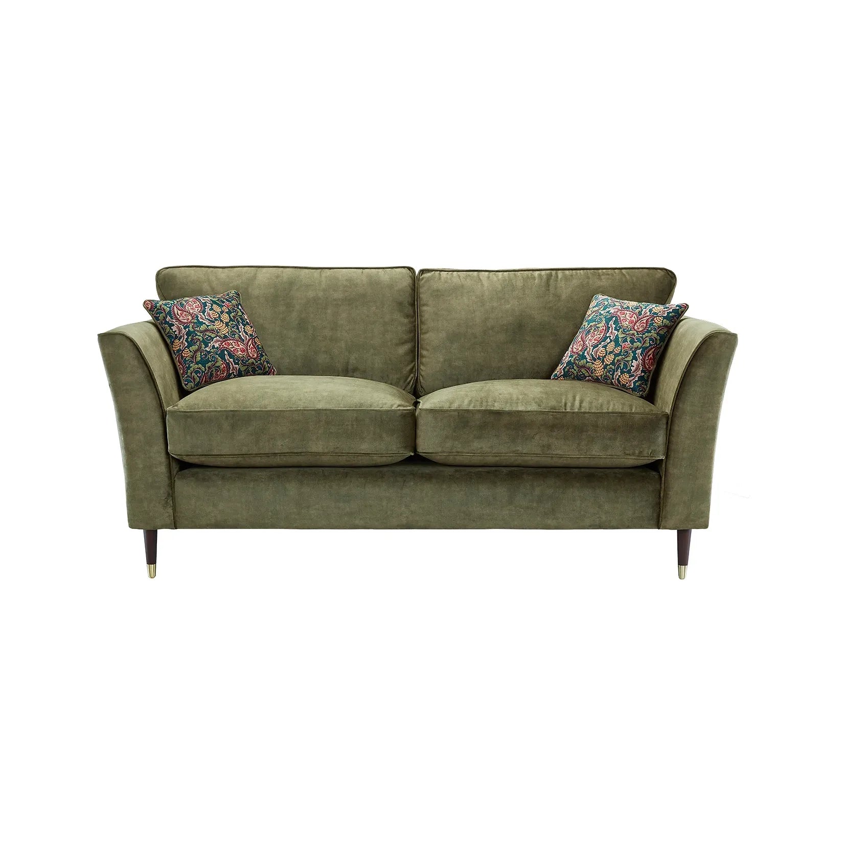 Abigail Dove Fabric Upholstered 2 Seater Sofa