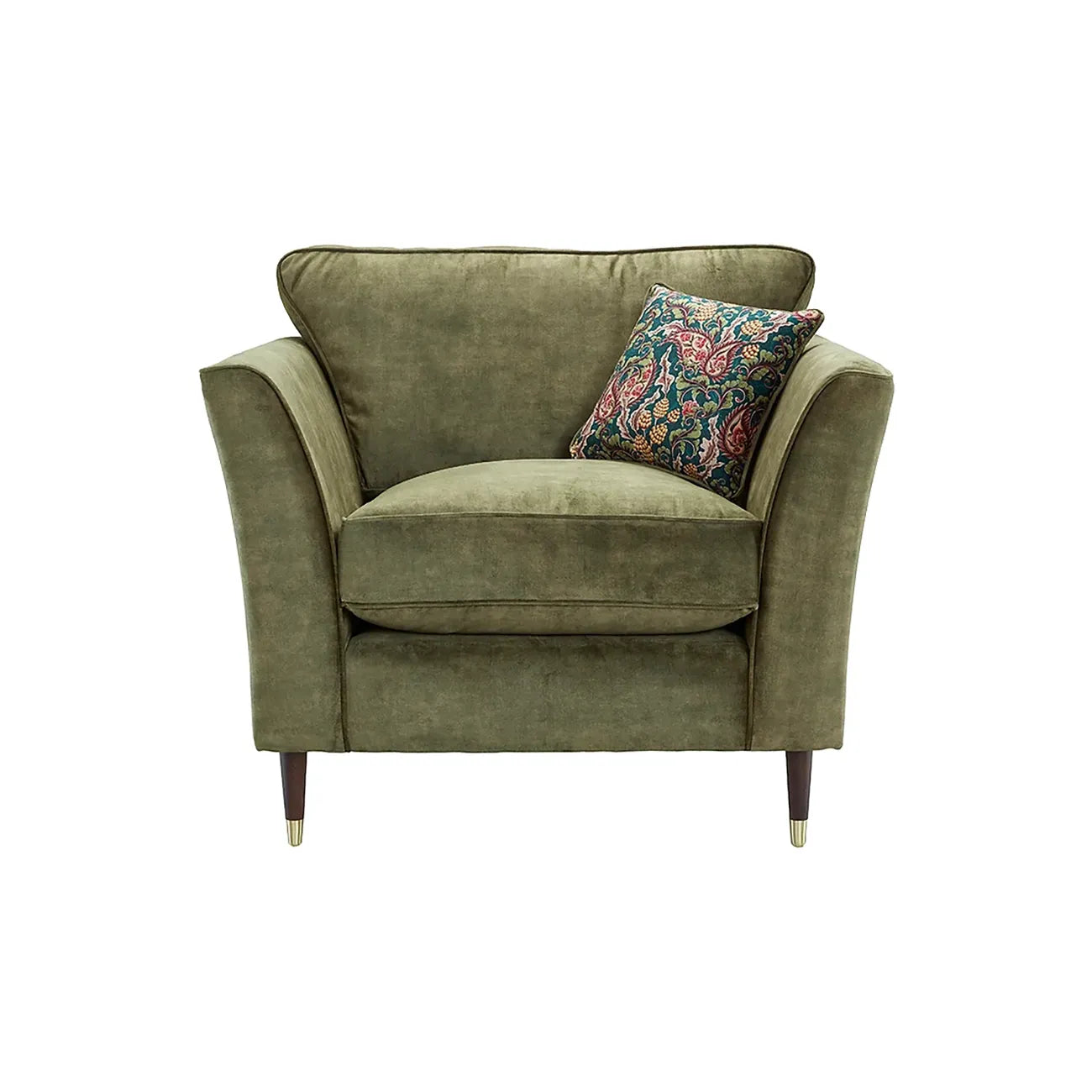 Abigail Dove Fabric Upholstered 2 Seater Sofa